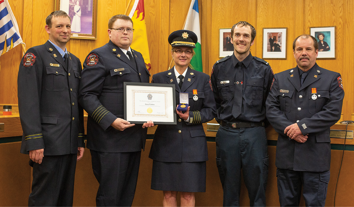 Local Firefighters Recognized with Awards for Years of Service ...